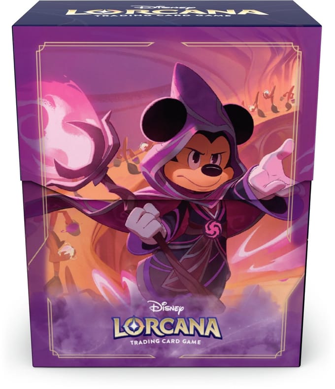 Ravensburger Disney Lorcana TCG Deck Box Mickey Mouse Card Boxes