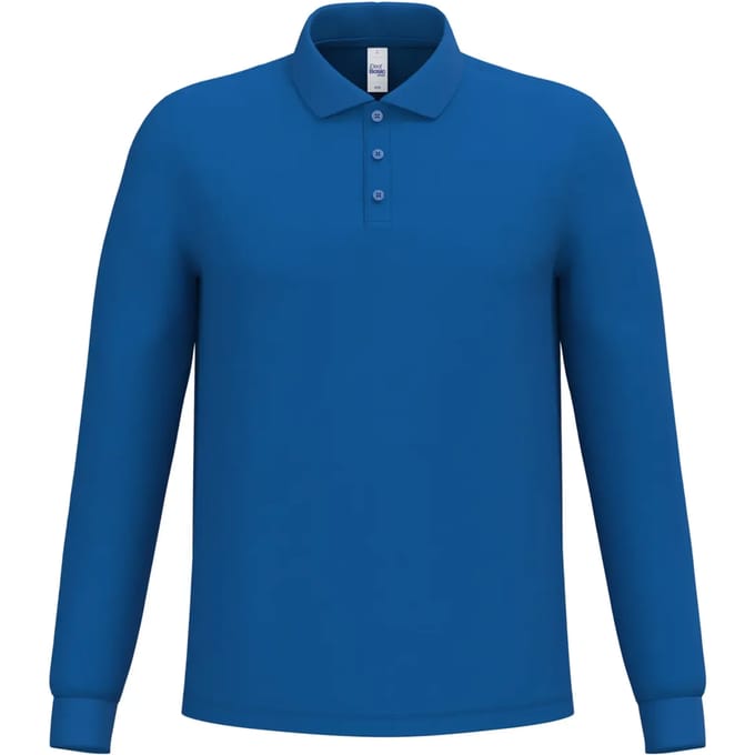 Polo met lange mouwen iDeal Basic Brand
