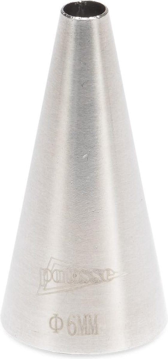 Patisse Spuitmond 5,5 X 0,7 Cm Rvs Zilver