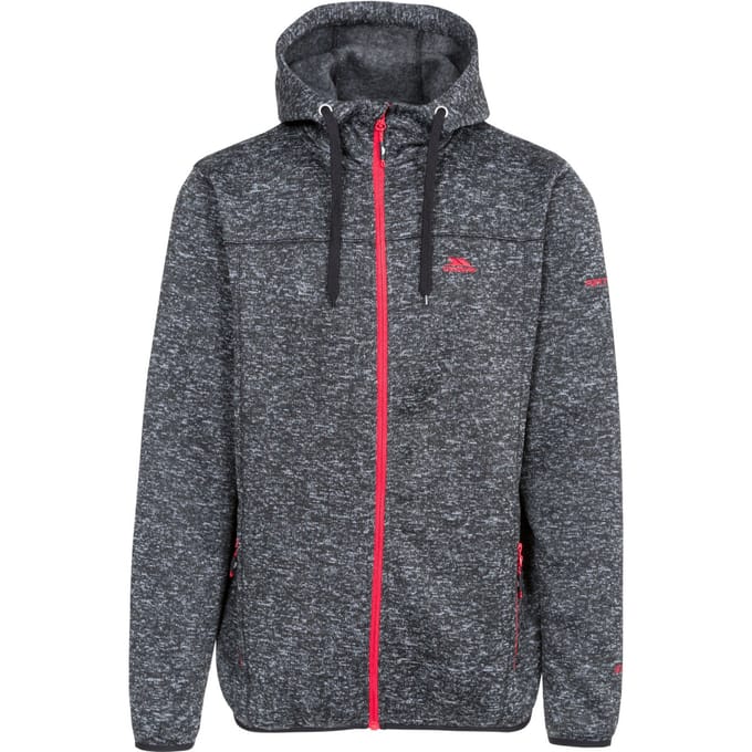 Trespass - Heren Odeno Fleece Jas (Zwart)