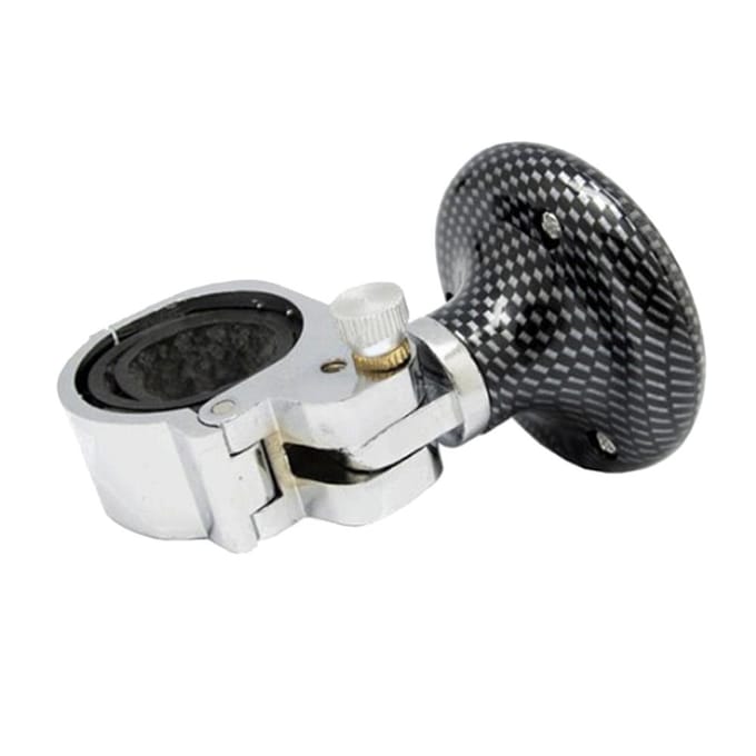 Bouton d'aide au volant Booster Assistant Universel Accessoire de conduite pour remplacement gray
