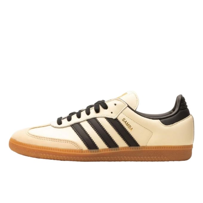 adidas Samba OG Cream White Sand Strata damessneakers Core-Black ID0478 39⅓ beige