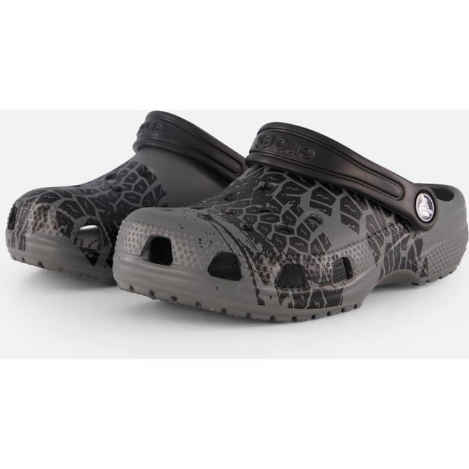 Crocs Crocs Classic Clogs Slippers grijs Rubber