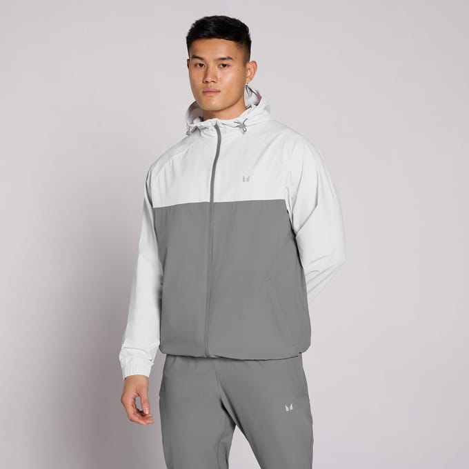 MP Heren Tempo Two Tone Jacket - Lila / Staalgrijs - S
