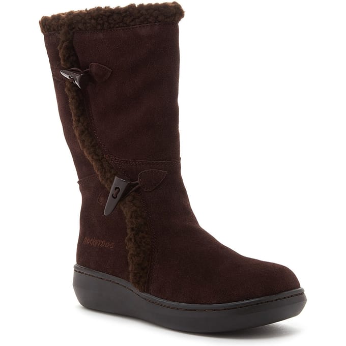 Rocket Dog Slope Suède Dames Chocolade Laarzen