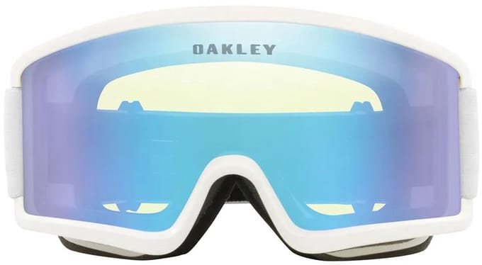 Oakley Target Line S (Extra small) Matte White/ HI Yellow - OO7122-08