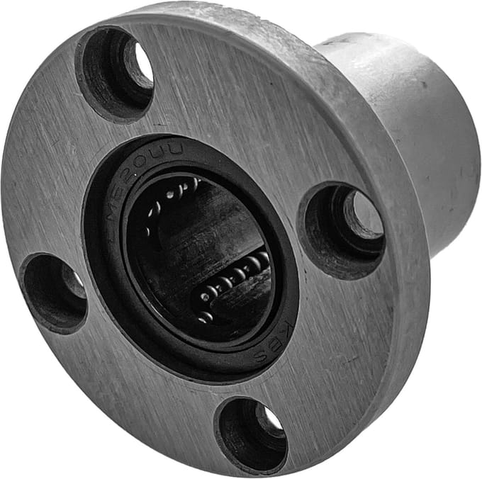 Lineair kogellager met ronde flens - LMEF-20-UU - 20x32x45mm