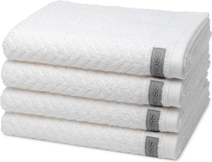 Ross Dames en Heren 4 X handdoek - in set Smart