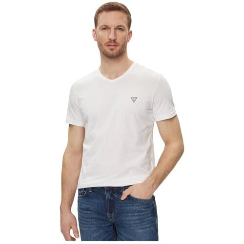 T-shirt Korte Mouw Guess T-shirts-Mannen