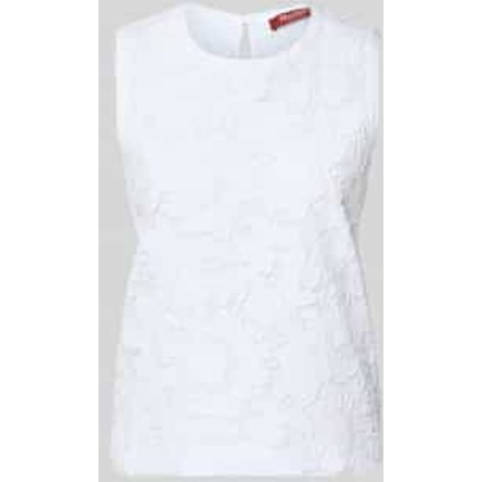 regular fit blouse met ajourwerk model 'STREET'
