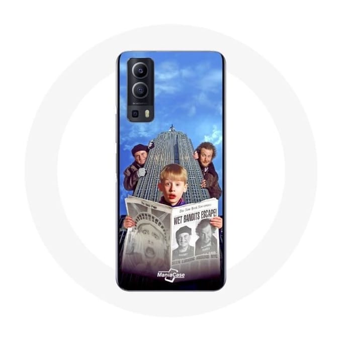 Vivo Y72 Home Alone Case Mam Ik heb het vliegtuig weer gemist