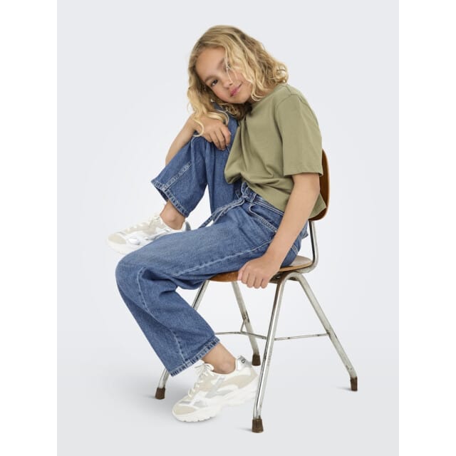 ONLY KOGGIANNA STRAIGHT DNM PIM205 NOOS Meisjes Jeans - Medium Blue Denim