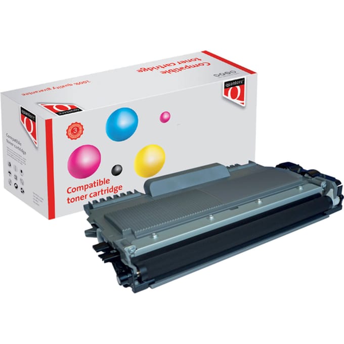 Tonercartridge Quantore alternatief tbv Brother TN-2010 zwart