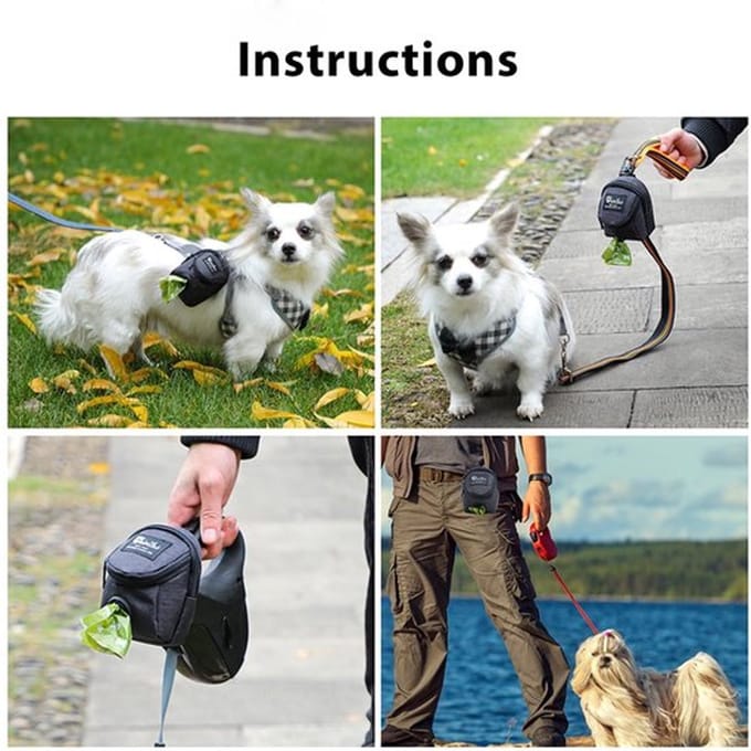 Trainingstreat zak - 2 delen - voor honden