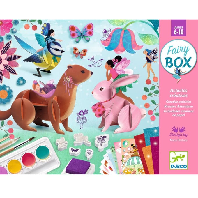 DJECO knutselpakket 6 activiteiten Fairy 6 jr+