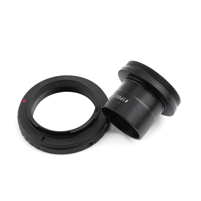Datyson 1.25  Astronomische Telescoop Montage Adapter T SLR Ring Voor Nikon Camera Lens black