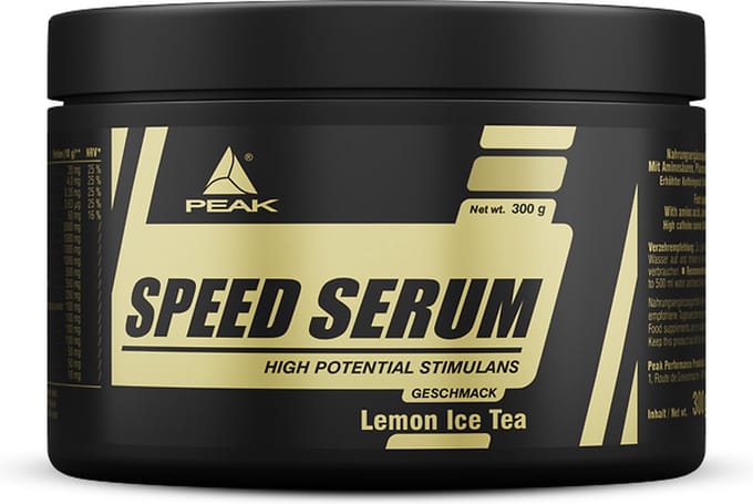 Peak Speed Serum (300g) Lemon Ice Tea - Pre-Workout - Pre-Workout Booster