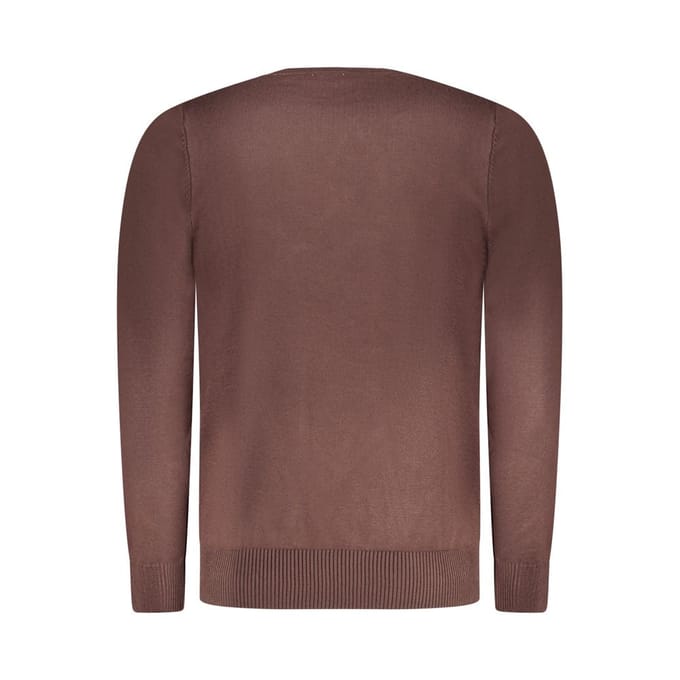 Rifle Marrone Viscosa Heren Sweater