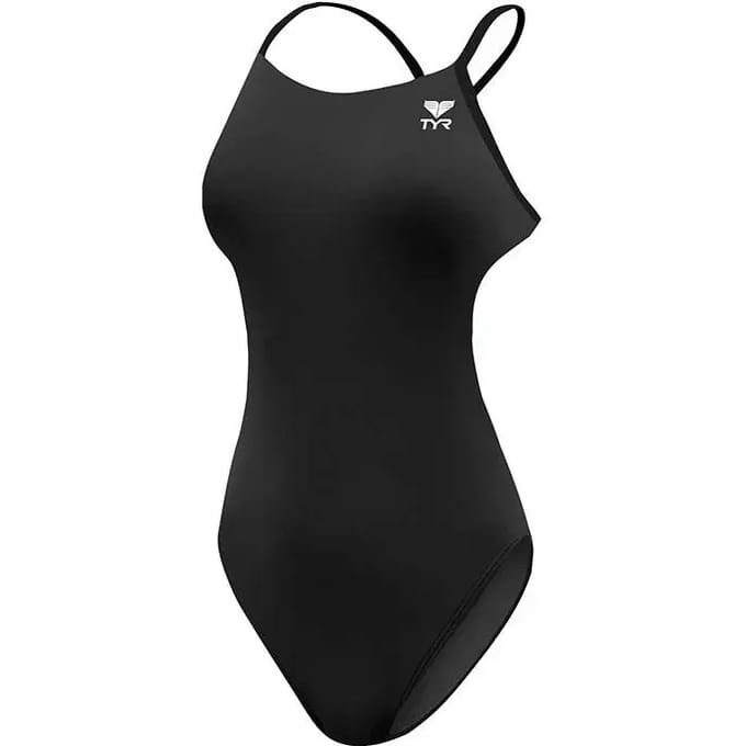 Dames zwempak uit 1 stuk TYR Solid Cutoutfit