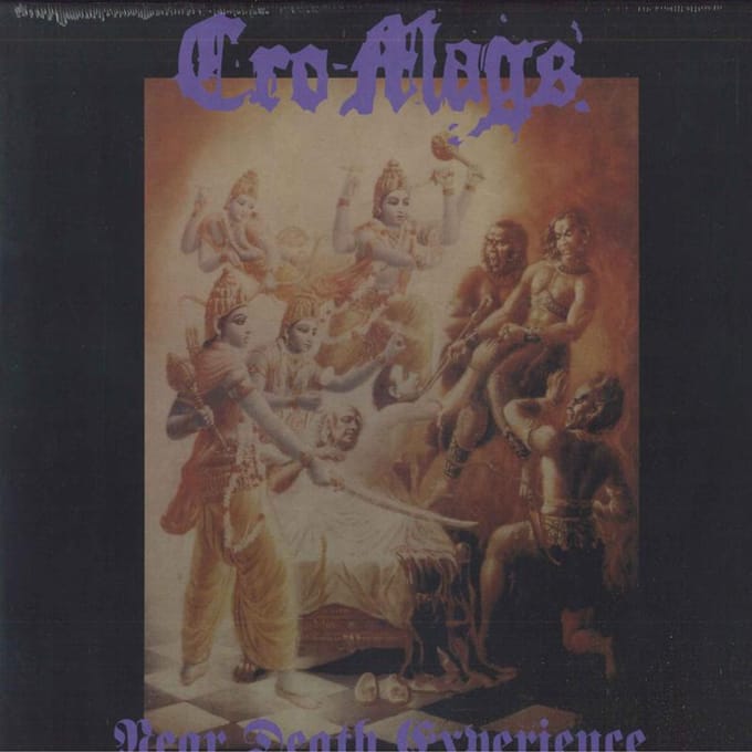 LP CRO-MAGS - Near Death Experience BOBV896LP Back On Black 2021 Europe Rock brown