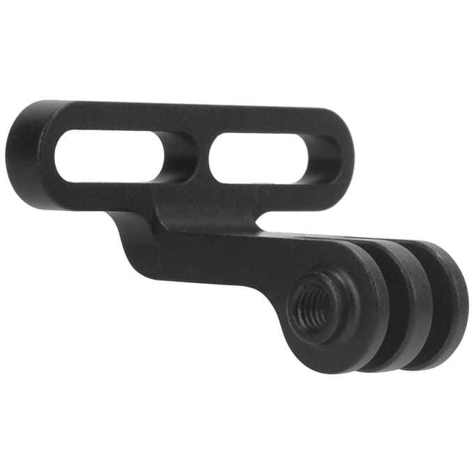 Fiets Stuurpen Montage Rek Aluminiumlegering Fiets Camera Houder voor Gopro Basis black