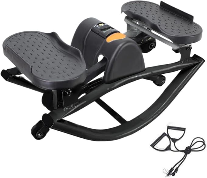 Stepper Machine - Oefenapparatuur - Full Body Workout - Hydraulische Stille Technologie - 50x25x25cm - Niet gespecificeerd
