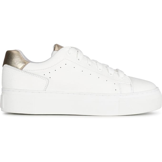 PS Poelman - maat 39- TITULAR Dames Sneakers - Wit met goud combinatie