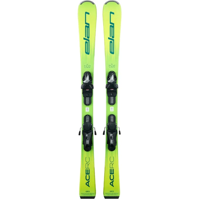 Elan Rc Ace Jr Shift + El 7.5 Gw Ca Jrs Blk [h] Junior Alpin Skispakket Geel 130 Kinderen
