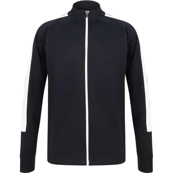 Unisex Tracksuit-top met ritssluiting Navy/White - M