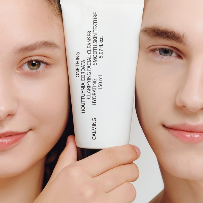 [ÉÉN DING] Houttuynia Cordata Verhelderende gezichtsreiniger 150 ml white