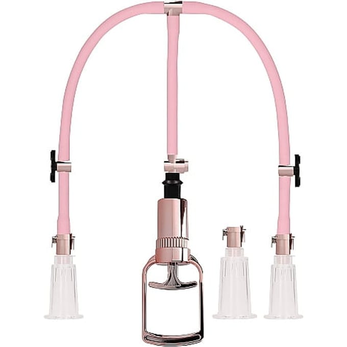 Pumped - Clitoral & Nipple Pump Set Medium - Rose Gold