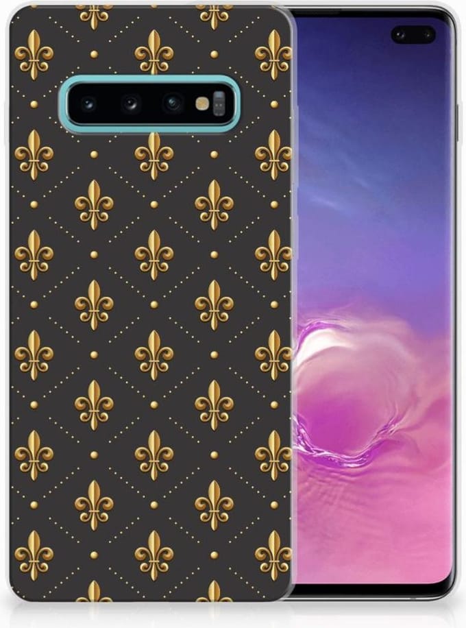 Samsung Galaxy S10 Plus TPU bumper Franse Lelie