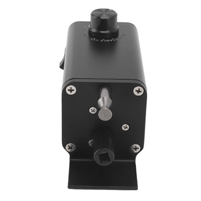 Draagbare barbecue-draaispitmotor met instelbare snelheid en hoog koppel, inclusief USB-kabel voor campingkeuken (5V-12V) gray
