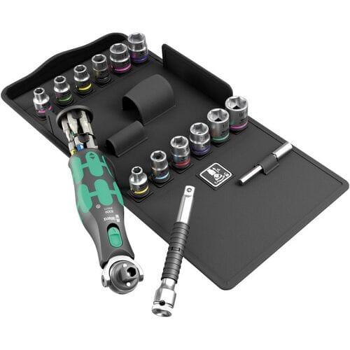 Wera 8009 05004285001 Dopsleutelset 1/4 (6,3 mm) 27-delig