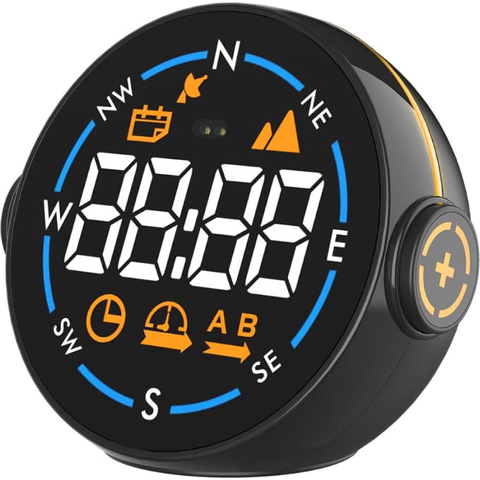 Auto Global Position System Snelheidsmeter H600G Digitaal display Snelheidshoogtemeter Auto HeadUp Display zwart