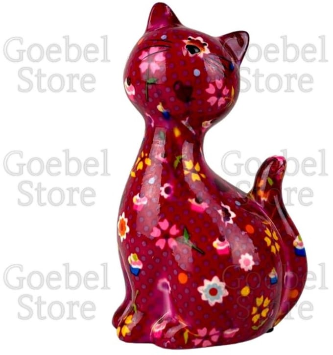 Pomme Pidou Spaarpot Kat Caramel Standaard 001 (11x9x17cm - Keramiek)