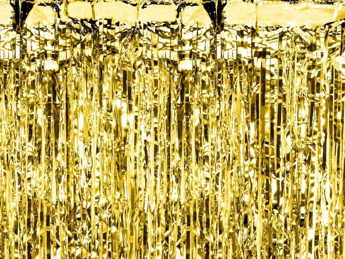 PartyDeco - Deurgordijnen - Goud