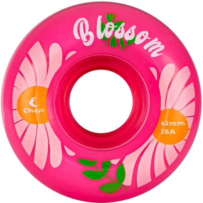 Chaya Blossom 78a Schaatswielen Transparant 62 x 38 mm