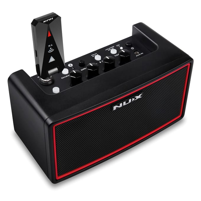 Gitaarversterker - NUX Mighty Air - Draadloos stereo - 10 watt - Modeling - Bluetooth - Inclusief zender