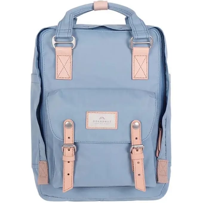 Doughnut laptoprugzak / Rugtas / Schooltas - 14 inch - Macaroon 14 - Light Blue