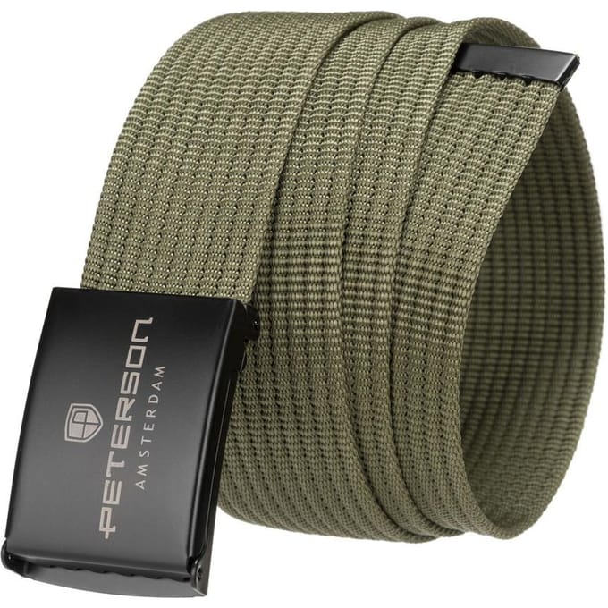 PTN ZWART-GROEN 125 webbing band
