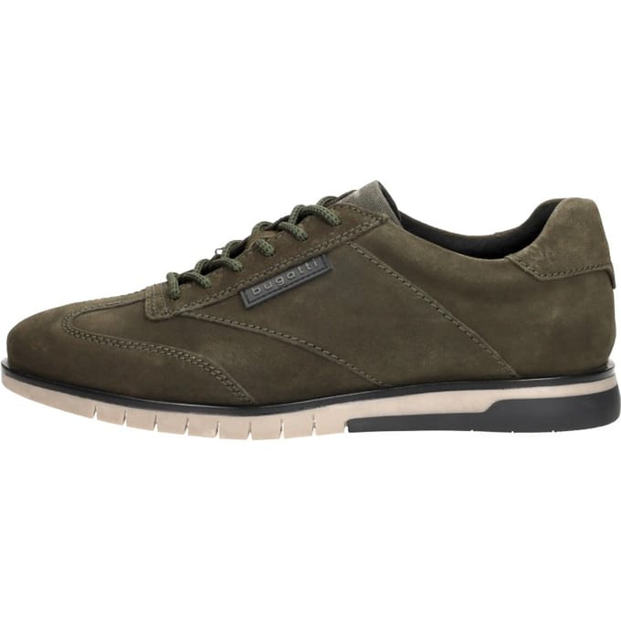 Bugatti Delron Sneakers groen Suede - Maat 45