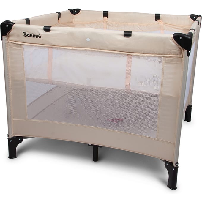 Baninni 2-in-1 Reisbed met Bodemverhoger Neva Zand