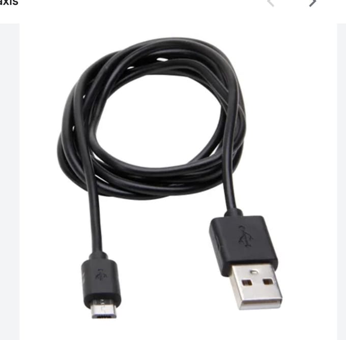 Kopp USB-A oplaadkabel naar USB-micro 1.5 meter - zwart (33367161)