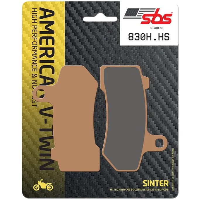 Sbs 830hs 830h.hs Gesinterde Remblokken Zilver