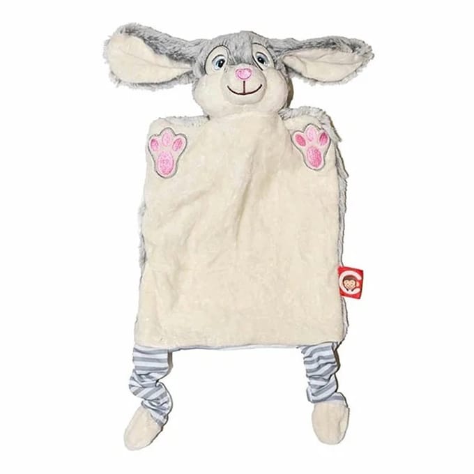Handpop Bunny - Grijs/Ecru 37cm - Cubbies