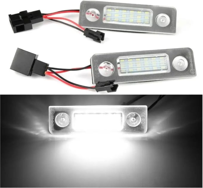 LED Kentekenverlichting Skoda Octavia 2 BJ 2009-2012 Octavia Facelift 2003-2012