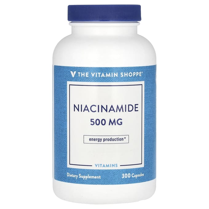 The Vitamin Shoppe, Niacinamide, 500 mg, 300 capsules