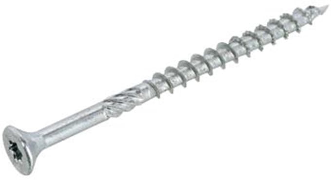 Dynaplus - Unischroeven - Torx 20 platkop - 4 x 80mm - Verzinkt - Deeldraad (200 stuks)