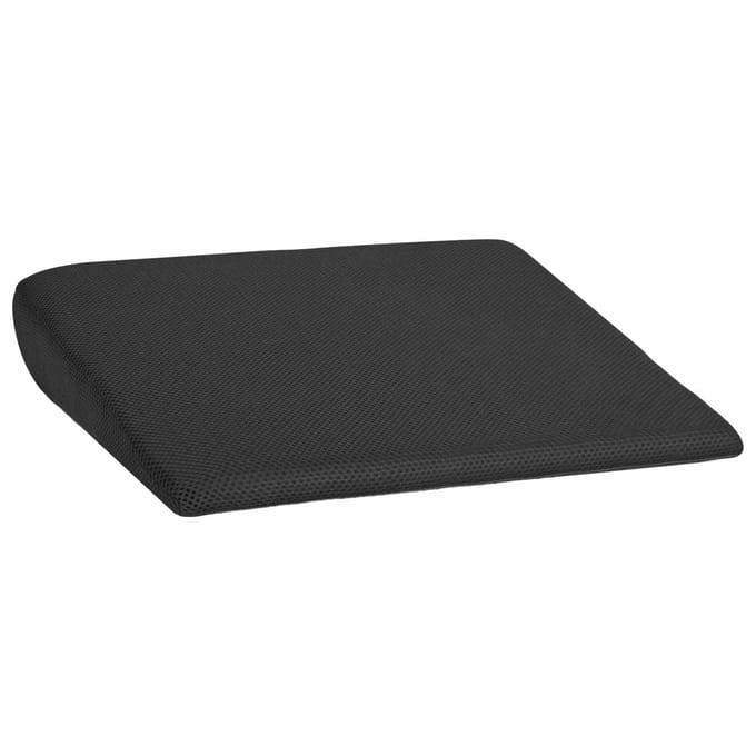 vidaXL - Zitkussen - Zwart - 39 - x - 38 - x - 8,5 - cm - PU - Schuim